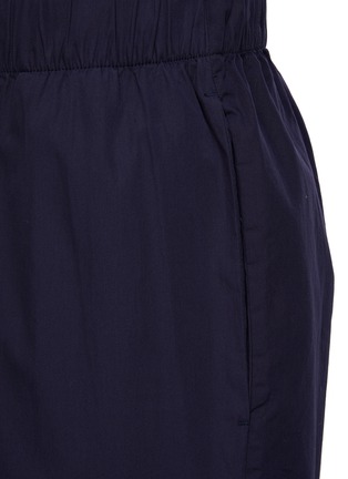  - TEKLA - MEDIUM POPLIN PYJAMAS PANTS — TRUE NAVY