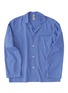 Main View - Click To Enlarge - TEKLA - Large Organic Cotton Poplin Pyjamas Shirt — Boro Stripes