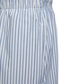 - TEKLA - Small Organic Cotton Poplin Pyjamas Pants — Placid Blue Stripes