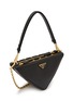 Detail View - Click To Enlarge - PRADA - ‘Symbole’ Triangle Jacquard Mini Bag