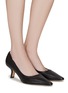 Figure View - Click To Enlarge - SAM EDELMAN - ‘Bianka’ Leather Pumps