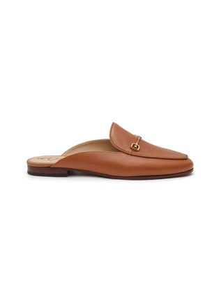 Main View - Click To Enlarge - SAM EDELMAN - ‘Linnie’ Horsebit Leather Slip-On Loafers