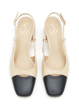 Detail View - Click To Enlarge - SAM EDELMAN - ‘TARRA’ LEATHER SLING BACK SHOES