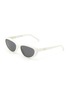 Main View - Click To Enlarge - CELINE - RUNWAY ACETATE BOLD CATEYE SUNGLASSES