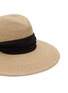 Detail View - Click To Enlarge - EUGENIA KIM - ‘CASSIDY’ RIBBON HIGH TOP HEMP STRAW FEDORA HAT