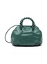 Main View - Click To Enlarge - HEREU - ‘BOMBON’ BRAIDED HANDLE LEATHER CROSSBODY BAG