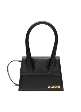 Main View - Click To Enlarge - JACQUEMUS - ‘LE CHIQUITO’ MEDIUM LEATHER SHOULDER BAG