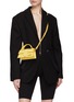 Figure View - Click To Enlarge - JACQUEMUS - ‘Le Bambino’ Leather Flapped Shoulder Bag