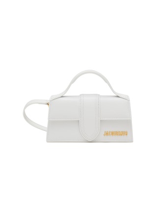 Main View - Click To Enlarge - JACQUEMUS - ‘Le Bambino’ Leather Flapped Shoulder Bag