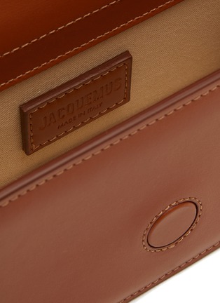 Detail View - Click To Enlarge - JACQUEMUS - ‘Le Bambino’ Leather Flapped Shoulder Bag