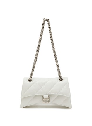 Main View - Click To Enlarge - BALENCIAGA - ‘CRUSH’ QUILTED CHAIN BAG