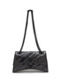Main View - Click To Enlarge - BALENCIAGA - ‘Crush’ Small Chain Strap Quilted Leather Bag