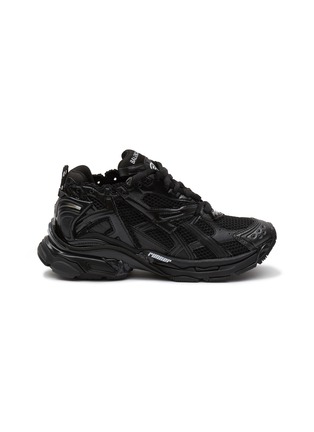 Main View - Click To Enlarge - BALENCIAGA - ‘Runner’ Chunky Sole Mesh Low Top Sneakers
