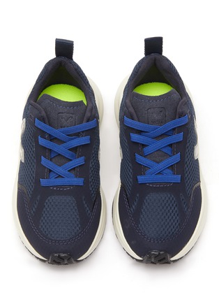 Figure View - Click To Enlarge - VEJA - ‘Canary’ Mesh Low-Top Lace-Up Toddler Sneakers