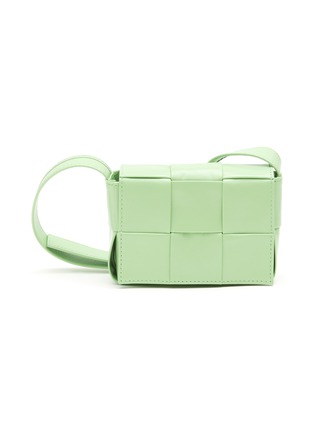 Main View - Click To Enlarge - BOTTEGA VENETA - ‘Paper’ Calfskin Leather Messenger Bag