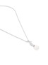 MISSOMA - ‘KNOT’ PEARL STERLING SILVER DROP NECKLACE