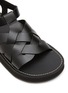Detail View - Click To Enlarge - HEREU - ‘Beltra’ Woven Leather Fisherman Sandals