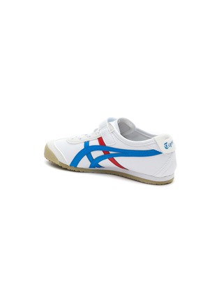 Detail View - Click To Enlarge - ONITSUKA TIGER - ‘MEXICO 66’ ELASTIC LACE VELCRO KIDS LOW TOP SNEAKERS