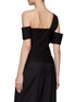 Back View - Click To Enlarge - ALEXANDER MCQUEEN - SLEEVELESS OFF SHOULDER BANDAGE FITTED TOP
