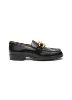 【BOTTEGA VENETA】 Madame Mocassins Bottega Veneta Madame Mocassins in White Zebra | FWRD