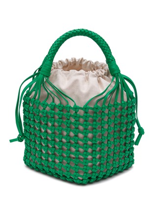 Main View - Click To Enlarge - BOTTEGA VENETA - Nappa Leather Macramé Bucket Bag