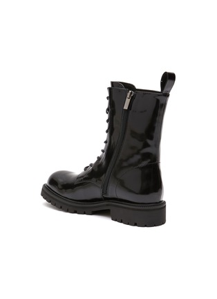  - PEDDER RED - ‘Cammy’ Lug Sole Leather Combat Boots