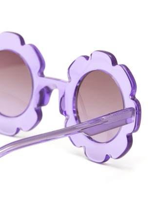 Detail View - Click To Enlarge - SONS + DAUGHTERS - ‘Pixie’ Acetate Flower Frame Kids Sunglasses