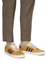 Figure View - Click To Enlarge - ADIDAS - X NOAH ADRIA LOW TOP LACE UP LEATHER SNEAKERS