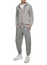 Figure View - Click To Enlarge - BRUNELLO CUCINELLI - Ribbed Cuff Cashmere Drawstring Sweatpants