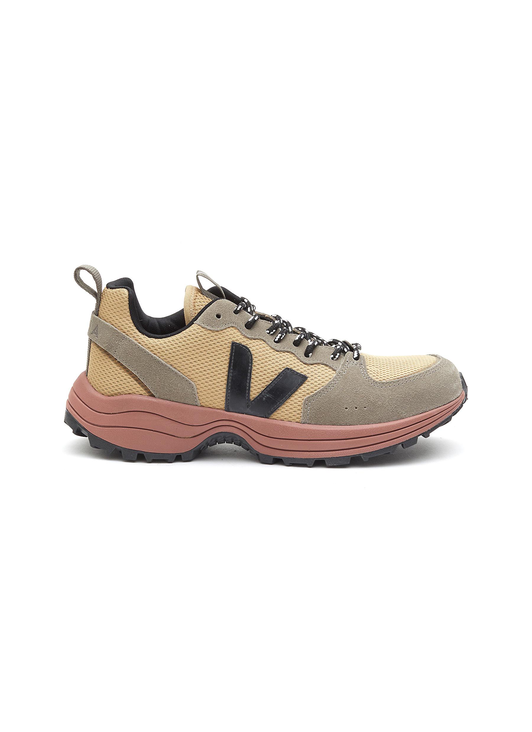 'Venturi' Suede Alveomesh Lace-Up Sneakers