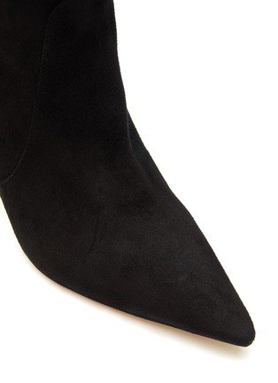Detail View - Click To Enlarge - STUART WEITZMAN - ‘STUART’ SUEDE TALL BOOTS