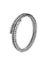 Detail View - Click To Enlarge - JOHN HARDY - ‘CLASSIC CHAIN’ STERLING SILVER DOUBLE COIL TIGA BRACELET