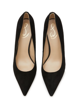 Detail View - Click To Enlarge - SAM EDELMAN - ‘Venna’ Classic Suede Point Toe Pumps