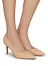 Figure View - Click To Enlarge - SAM EDELMAN - ‘Venna’ Classic Patent Leather Point Toe Pumps