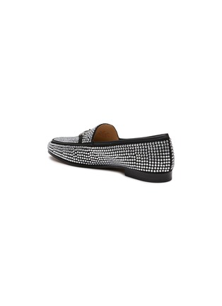  - SAM EDELMAN - ‘Loraine’ Crystal Embellished Horsebit Leather Loafers