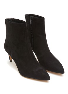 Womens Shoes Boots Ankle boots Sam Edelman ulissa Point Toe Suede Ankle Boots in Black 