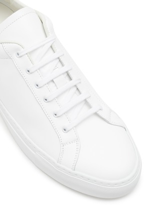 Detail View - Click To Enlarge - COMMON PROJECTS - ‘Retro’ Leather Low-Top Sneakers