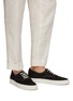 COMMON PROJECTS - Contrasting Stitching Grained Leather Sneakers