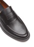 Detail View - Click To Enlarge - COMMON PROJECTS - Almond-Toed Leather Penny Loafers