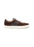 Main View - Click To Enlarge - COMMON PROJECTS - ‘Winter Achilles’ Leather Suede Low-Top Sneakers