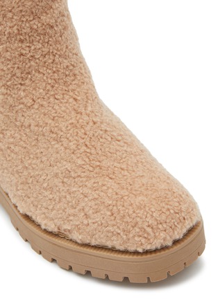 Detail View - Click To Enlarge - SAM EDELMAN - ‘Laguna’ Shearling Kids And Toddlers Boots