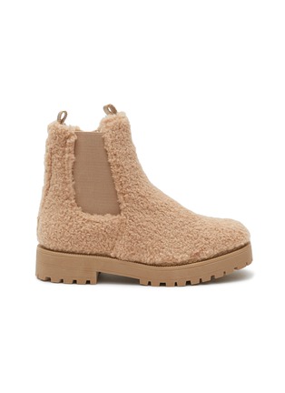 Main View - Click To Enlarge - SAM EDELMAN - ‘Laguna’ Shearling Kids And Toddlers Boots