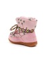 Detail View - Click To Enlarge - KHRISJOY - Star Print Lace Up Puffer Kids Boots