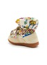 Detail View - Click To Enlarge - KHRISJOY - Graffiti Print Lace Up Puffer Kids Boots