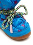 Detail View - Click To Enlarge - KHRISJOY - Star Print Lace Up Puffer Kids Boots