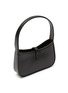Detail View - Click To Enlarge - SAINT LAURENT - Logo Plaque Leather Mini Hobo Bag