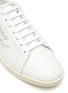 Detail View - Click To Enlarge - SAINT LAURENT - Studded Leather Low Top Sneakers