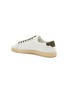  - SAINT LAURENT - ‘ANDY’ LOW TOP LACE UP LEATHER SNEAKERS
