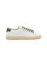 Main View - Click To Enlarge - SAINT LAURENT - ‘ANDY’ LOW TOP LACE UP LEATHER SNEAKERS