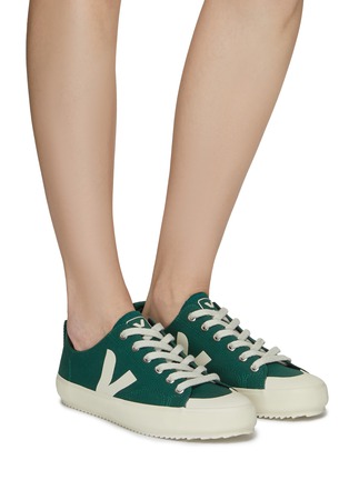 Figure View - Click To Enlarge - VEJA - ‘Nova’ Canvas Low-Top Lace-Up Sneakers